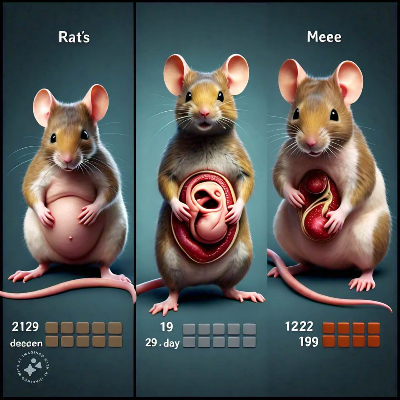 Gestation Period Of Rats And Mice